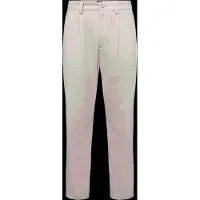 BOSS pour homme. 50568164 Pantalon Chino en coton avec pinces et poche cousue beige (36/34), Casuel, Polyester