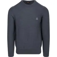 BOSS Pull-over 'Anion_S 10265864 01 50527584' bleu