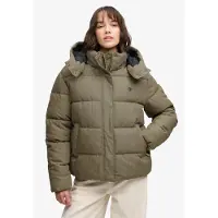 Superdry Veste d’hiver bleu marine / cappuccino