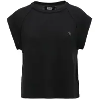 Forplay Top de - Outside Seam - T-Shirt - S - XXL - pour Femme - noir - Taille L