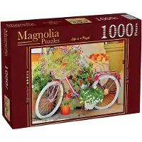 Magnolia Puzzle « Vélo et fleurs » 1000 pièces