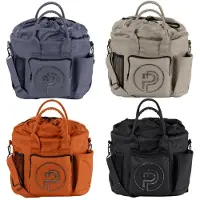 Eskadron Sac rond en imitation cuir Platinum 26, couleur : bleu ardoise