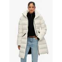 Superdry Veste mi-saison 'City Mid' blanc cassé