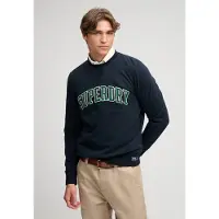 Superdry Sweat-shirt crème / marine / émeraude