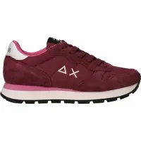 Sun68 Baskets basses 'Ally Solid' rouge foncé