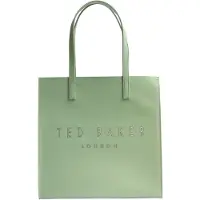 Ted Baker Cabas 'CRINKON' vert clair / blanc
