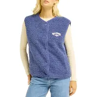 Billabong - Polaire sans manche en sherpa - Be Happy Sherpa Vest True Navy pour Femme - Taille M