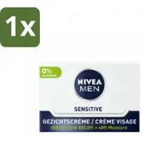 Nivea Crème de Jour Sensitive Visage MEN 50 ml - 1 pièce