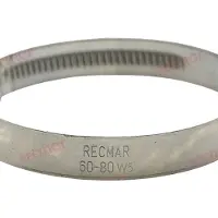 Recmar Serre-joint Acier Inoxydable W5 38317 25 Unités