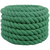 vidaXL Corde Vert 5 x 5 x 500 cm Coton