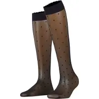 Falke Chaussettes fines noir