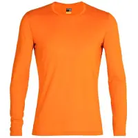 Icebreaker 200 Oasis Long Sleeve T-shirt Orange L Homme