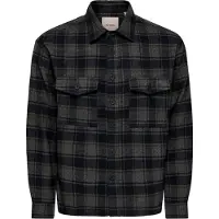 Only & Sons Veste mi-saison 'ESKE' bleu / gris