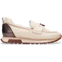 Hispanitas pour femme. PHI265164 Chaussures en cuir Oregon beige (39), 1 à 3 cm, Aucun, Casuel