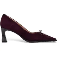 Hispanitas pour femme. HI264951 Chaussures en cuir Paris bordeaux (39), 3 à 5 cm, Aucun, Fête, Grenat
