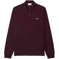 Lacoste Hommes, T-shirt, Polo L1312, Rouge, Violet, (L)