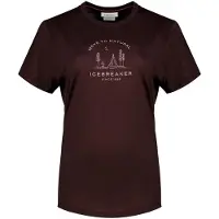 Icebreaker 150 Tech Lite Peace Pas Short Sleeve T-shirt Marron L Femme