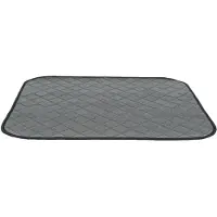 Trixie Tapis sanitaire Nappy lavable - 60 x 60 cm - Gris