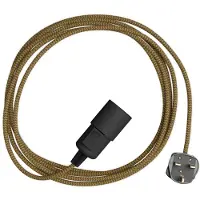 Creative Cables Douille Avec Cordon Snake Zig-zag
