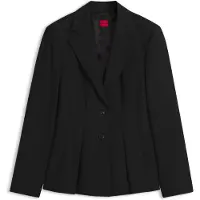 HUGO Blazer Regular à basque plissée