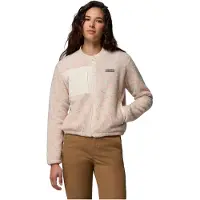 Columbia Veste en polaire fonctionnelle 'Stellar' bleu / violet / saumon / blanc cassé