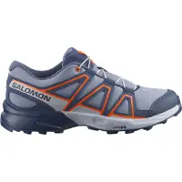 Salomon - Chaussures outdoor polyvalentes - Speedcross J Tradewinds/Spellbound - Taille Enfant 34 - Gris