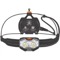 Petzl - Lampe frontale de running rechargeable - Nao LT Orange - Noir