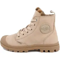 Palladium Bottines à lacets 'PAMPA' sable