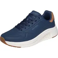 SKECHERS Baskets basses 'Uno Lite 2' bleu marine / caramel