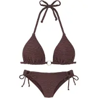 LASCANA Bikini marron / or