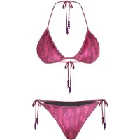 JIORO Bas de bikini 'BURGUNDY LOGO' bourgogne