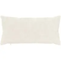 vidaXL Housse De Coussin 6 Pc Heerlen Blanc 40 X 80 Cm