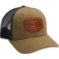 Buck Casquette Mesh Embroidered Hat OD Green