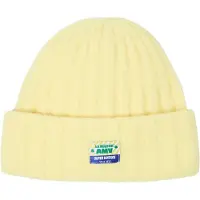 American vintage Bonnet 'VITOW' jaune clair