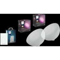 Philips Hue Go White and Color Lot de 2 + Variateur