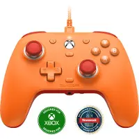 GameSir Manette de jeu G7, tri-mode sans fil, couleur orange