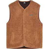 Quiksilver - Polaire sans manches - Urban Storm Sherpa Gilet Rawhide - Taille L - Marron