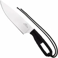 Ontario Hunt Plus Camp Knife 9717BLK Satin 420HC, Black Paracord, couteau de chef outdoor