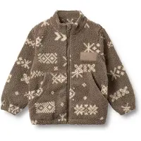 Wheat Veste en polaire 'Helge' marron / jaune