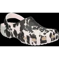 Crocs Sabots brun foncé / blanc