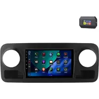 AWESAFE Autoradio Android 10 pouces, 128 Go de stockage, compatible avec les modèles Mercedes Sprinter 907 de 2018 à 2025, avec connectivité 4G LTE, Apple CarPlay, Android Auto, GPS, DAB+ et Bluetooth