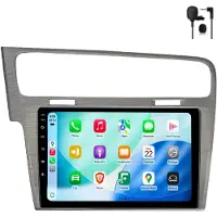 AWESAFE Autoradio Android 10 pouces 32 GB pour VW Golf 7 (2012-2017) avec CarPlay & Android Auto, navigation et Bluetooth