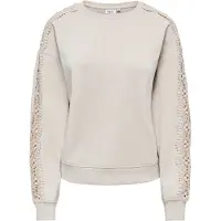 ONLY Sweat-shirt gris clair
