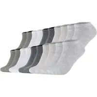 s.Oliver Chaussettes gris / blanc