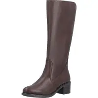 Rieker Chaussures de randonnée pour femmes , bottines montantes, couleur marron, style décontracté