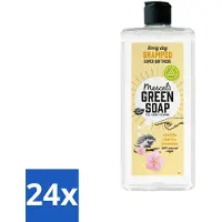 Marcels Green Soap Marcel's Green Soap - Shampooing Every Day - Vanille & Fleur de Cerisier - Renforce et nourrit - 300 ml - Pack avantage - 24 pièces
