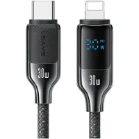 Usams USB C – Lightning (1.20 m, 30 W)