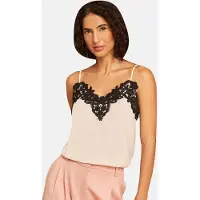Love & roses Haut beige clair / noir
