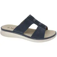 Beppi Pantoufle 'Casual Slipper' bleu marine