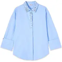 Oltre Chemisier bleu